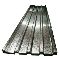 Hojas para techos de metal corrugado